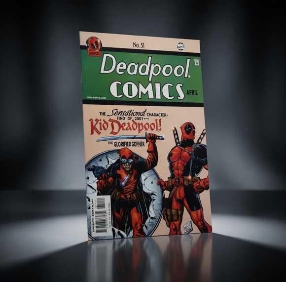 Other - Marvel Comics Deadpool #51 Kid Deadpool 1st App Glorified Gopher NM New 2001